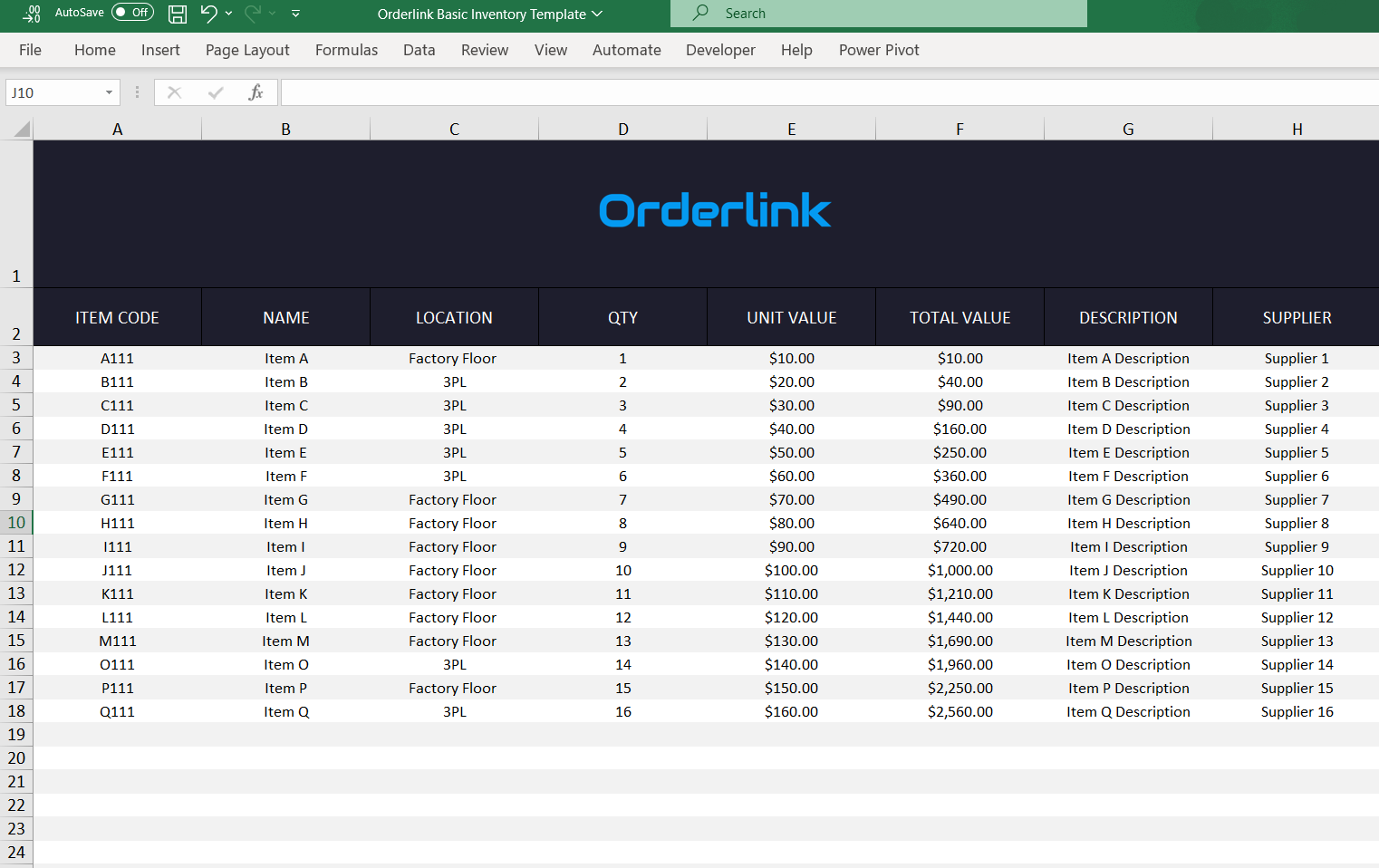 Product Master Details