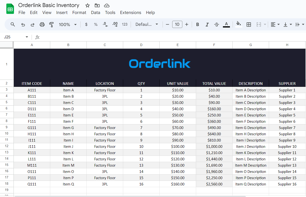 Product Master Details