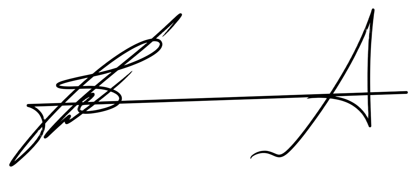 Signature of Braedyn Mackay